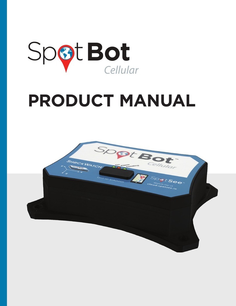 ShockWatch SpotBot Cellular product manual
