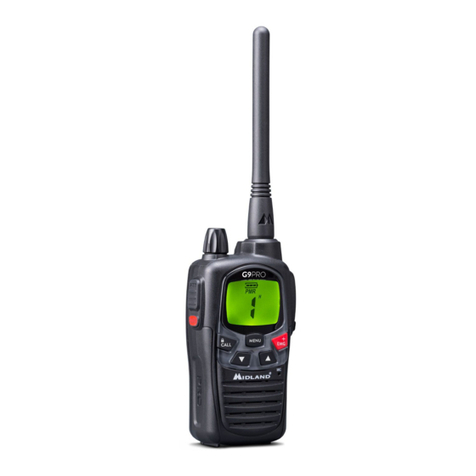 Midland G9 PRO Instruction guide