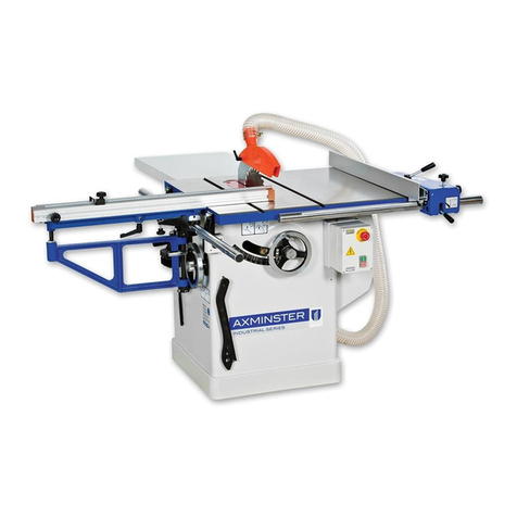 Axminster TSCE-12R User manual