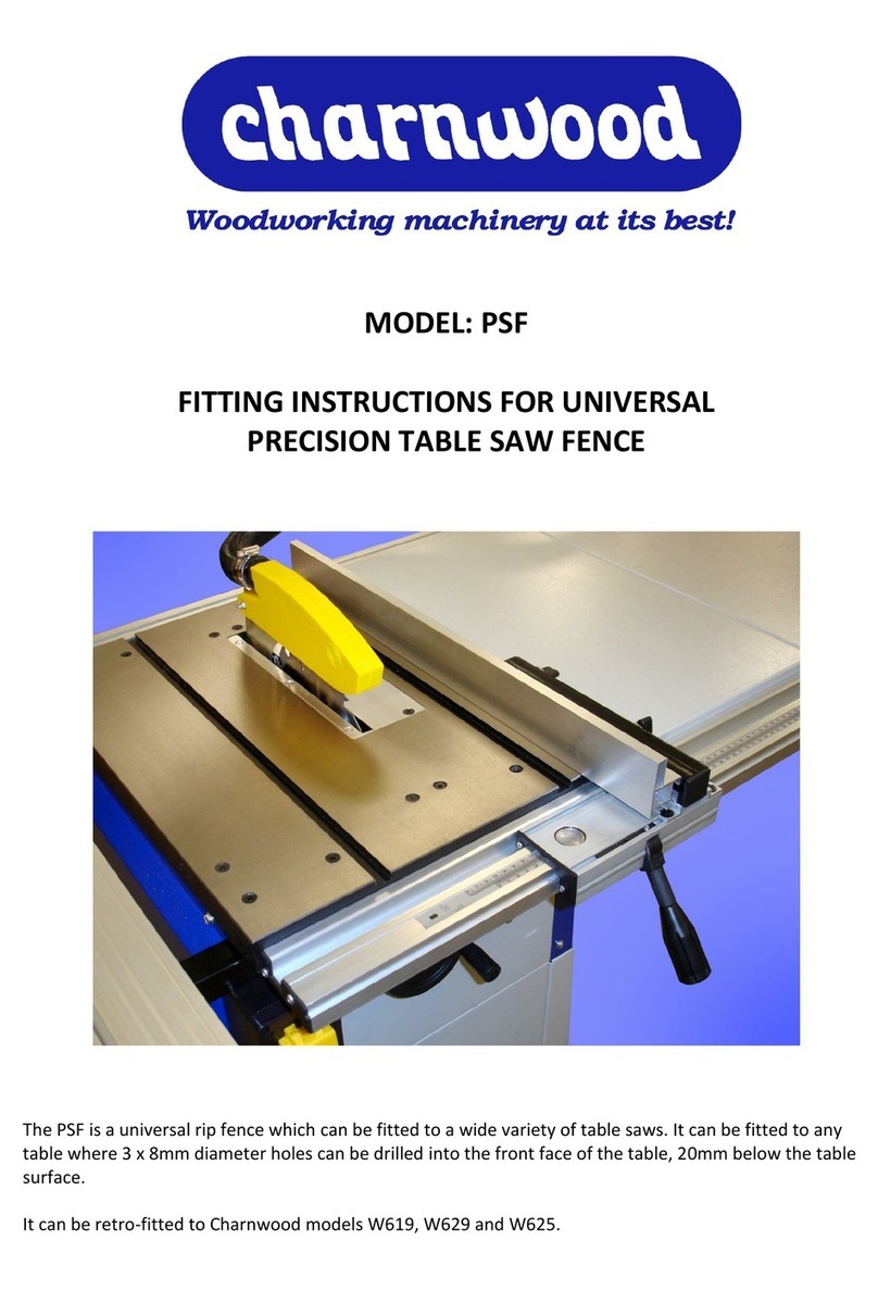 Charnwood PSF Fitting instructions
