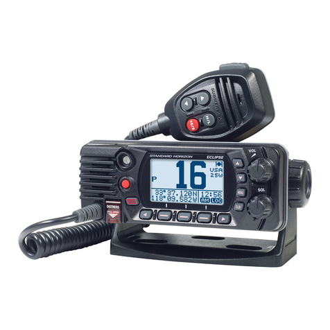 Standard Horizon Eclipse GX1400GPS owner's manual