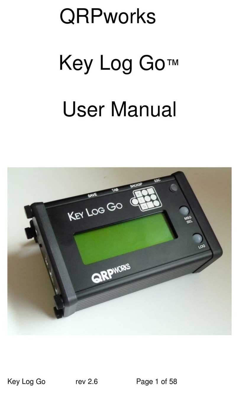 QRPworks Key Log Go user manual