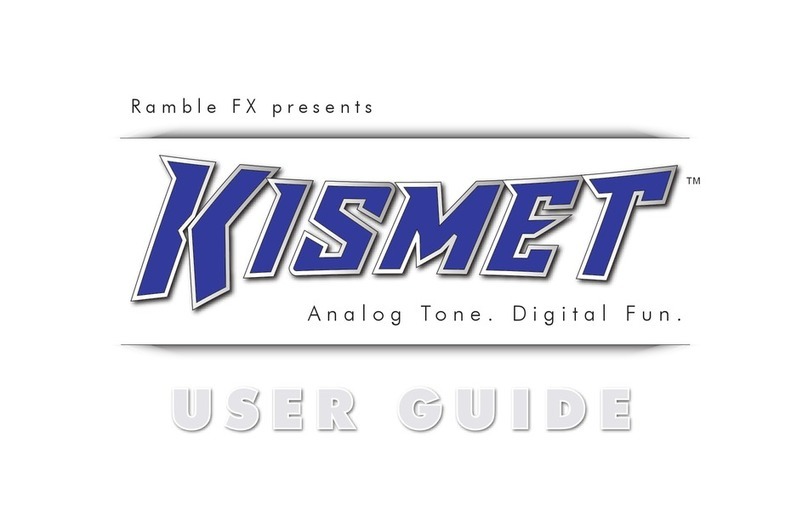 Ramble FX KISMET user guide