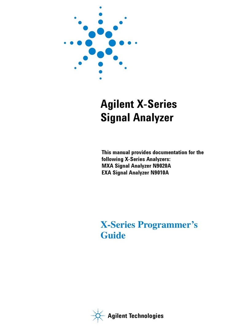 Agilent Technologies X Series Manual