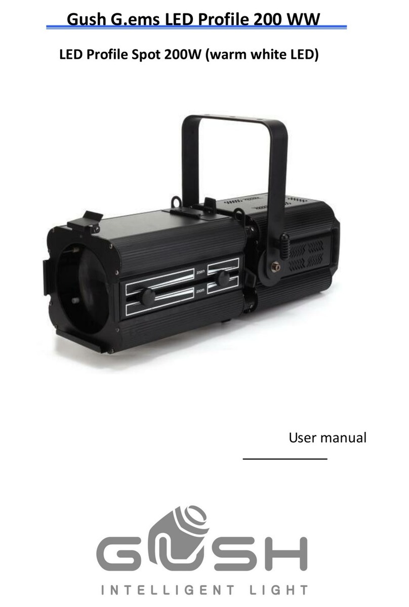 GUSH G.ems LED Profile 200 WW user manual