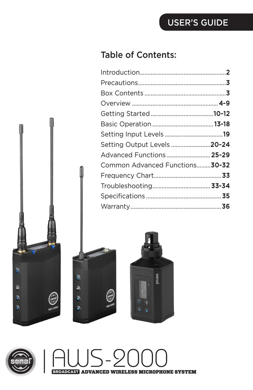 Senal AWS-2000 user guide