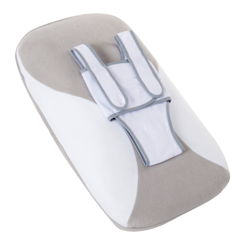 babo cush NEWBORN COMFORT CUSHION Instruction leaflet
