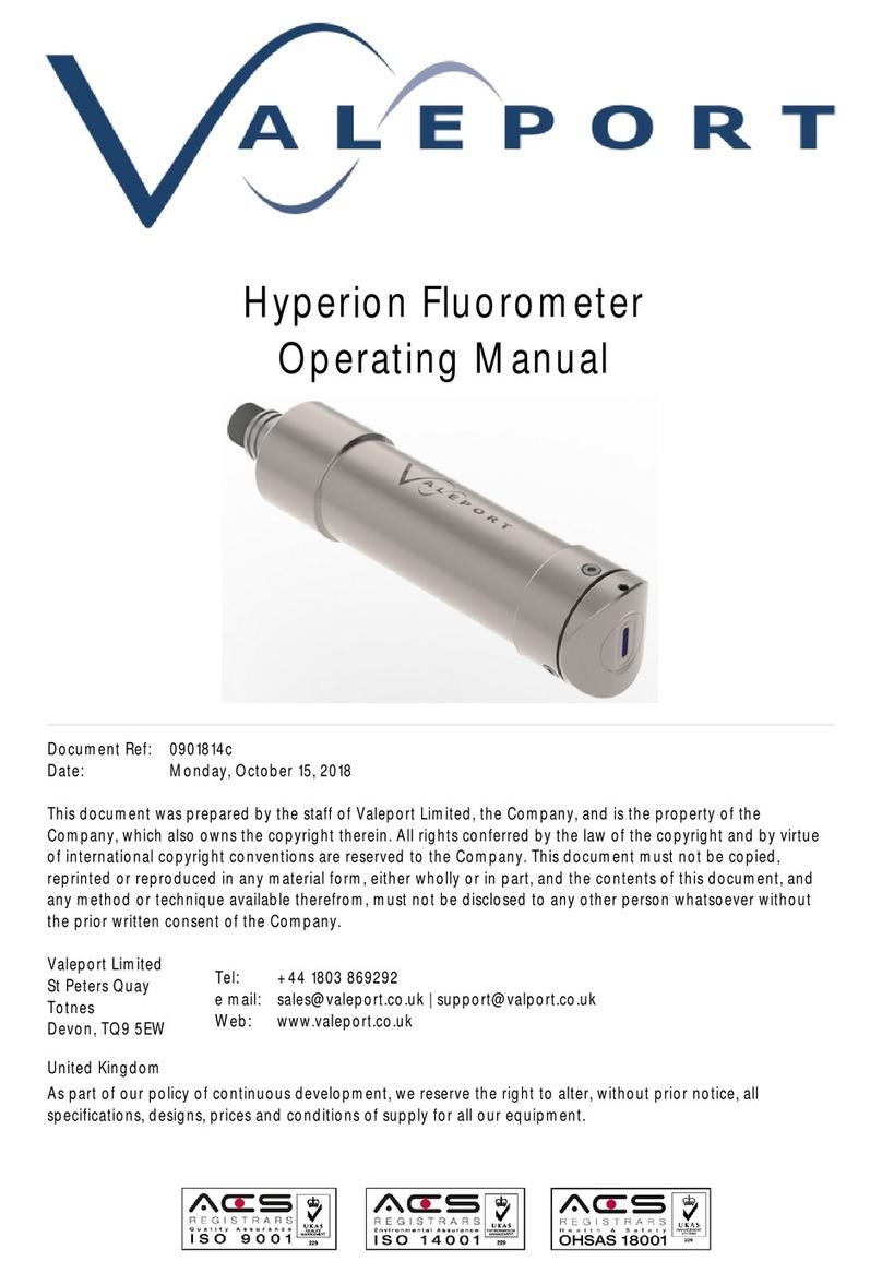 Valeport Hyperion operating manual