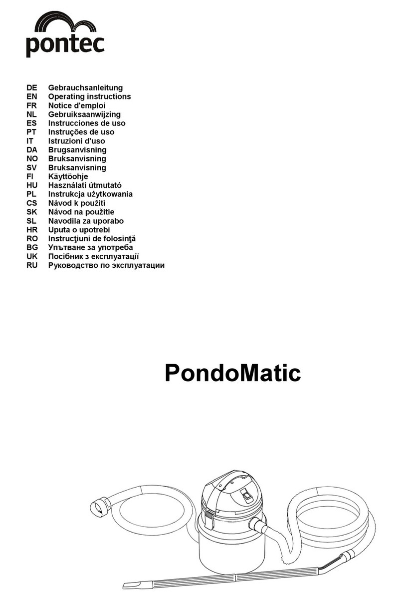 Pontec PondoMatic 3 operating instructions