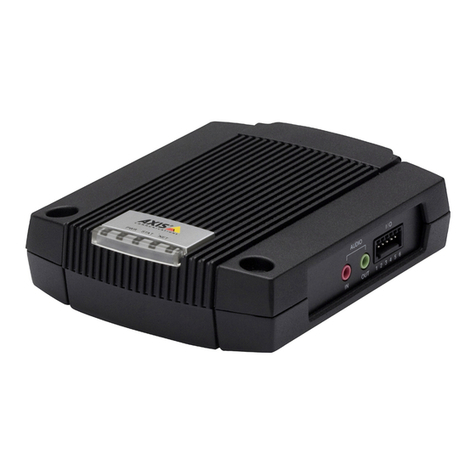 Axis AXIS Q7401 installation guide