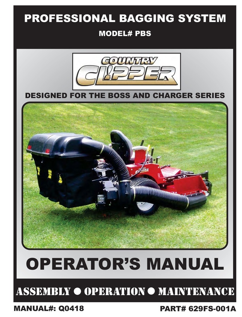 Country Clipper Professional Bagging System User manual