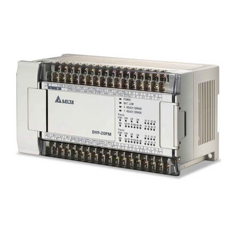 Delta DVP-PM Series Instructions for use Delta DVP-PM Series Instructions for use