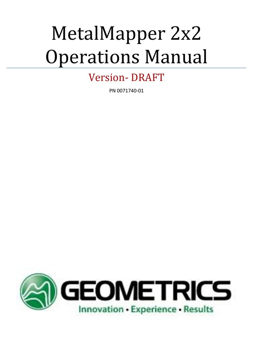 Geometrics MetalMapper 2x2 User manual