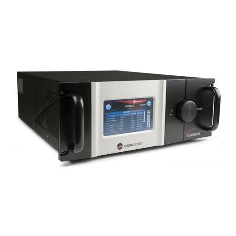 Barco Iosono Core R9801500 User manual Barco Iosono Core R9801500 User manual