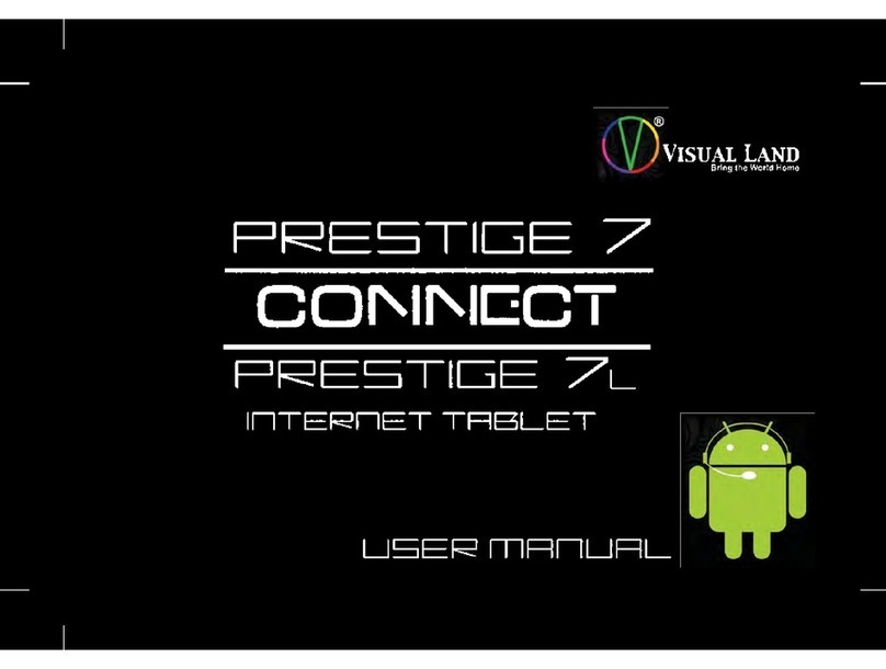 Visual Land Prestige 7 User manual