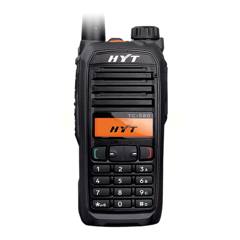 HYT TC-580 User manual