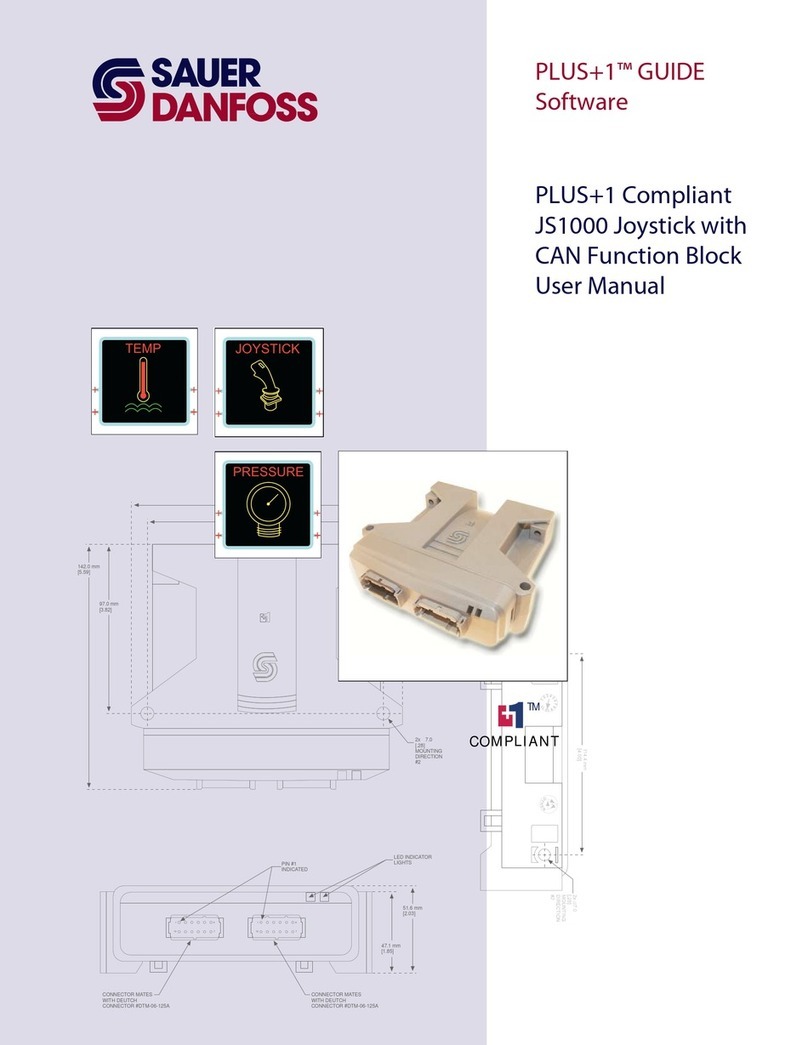 Sauer Danfoss JS1000 user manual