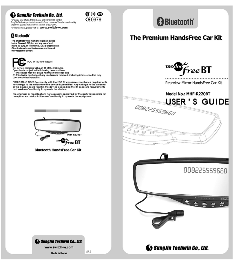 ModooFree BT MHF-R220BT user guide