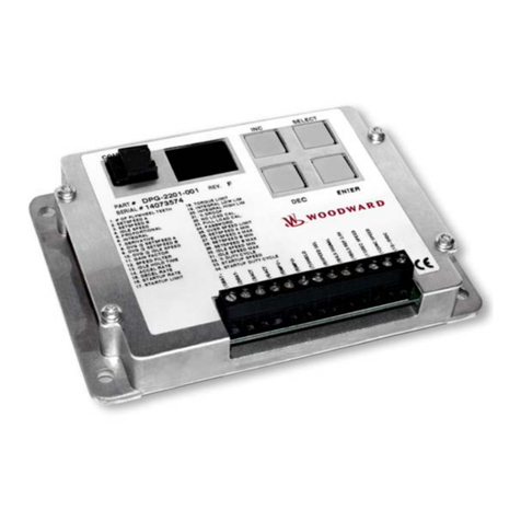 Woodward DPG-2201-00 Series user manual