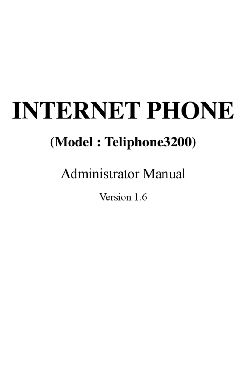 Teliphone 3200 series Administrator's manual