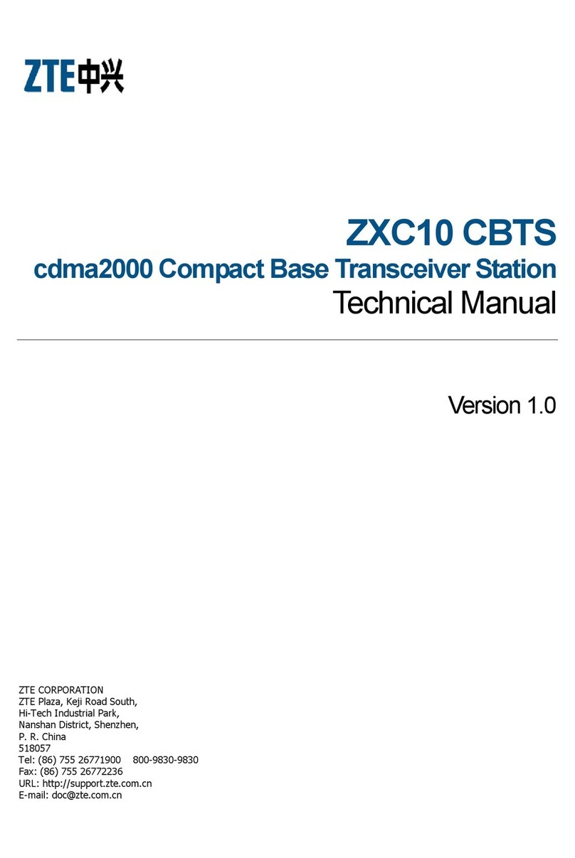 Zte ZXC10 CBTS O1 Technical manual
