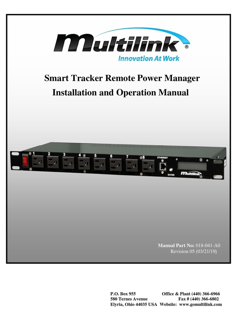 Multilink Smart Tracker ST-01 User manual
