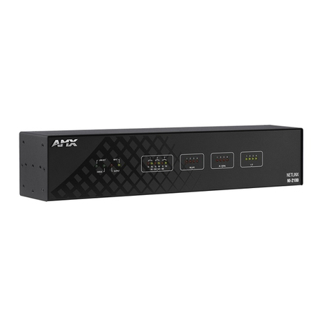 AMX NetLinx Integrated Controller NI-700 WEBCONSOLE & PROGRAMMING GUIDE