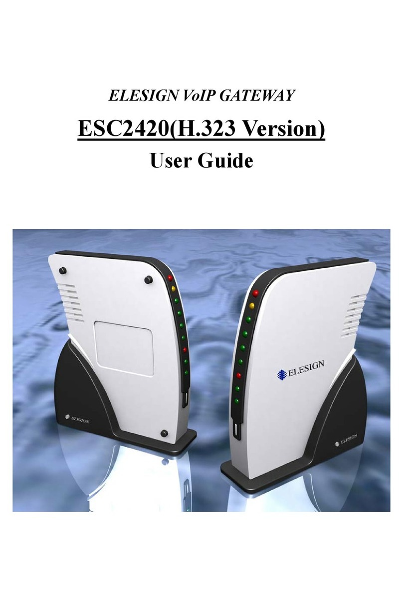 Elesign ESC2420 user guide