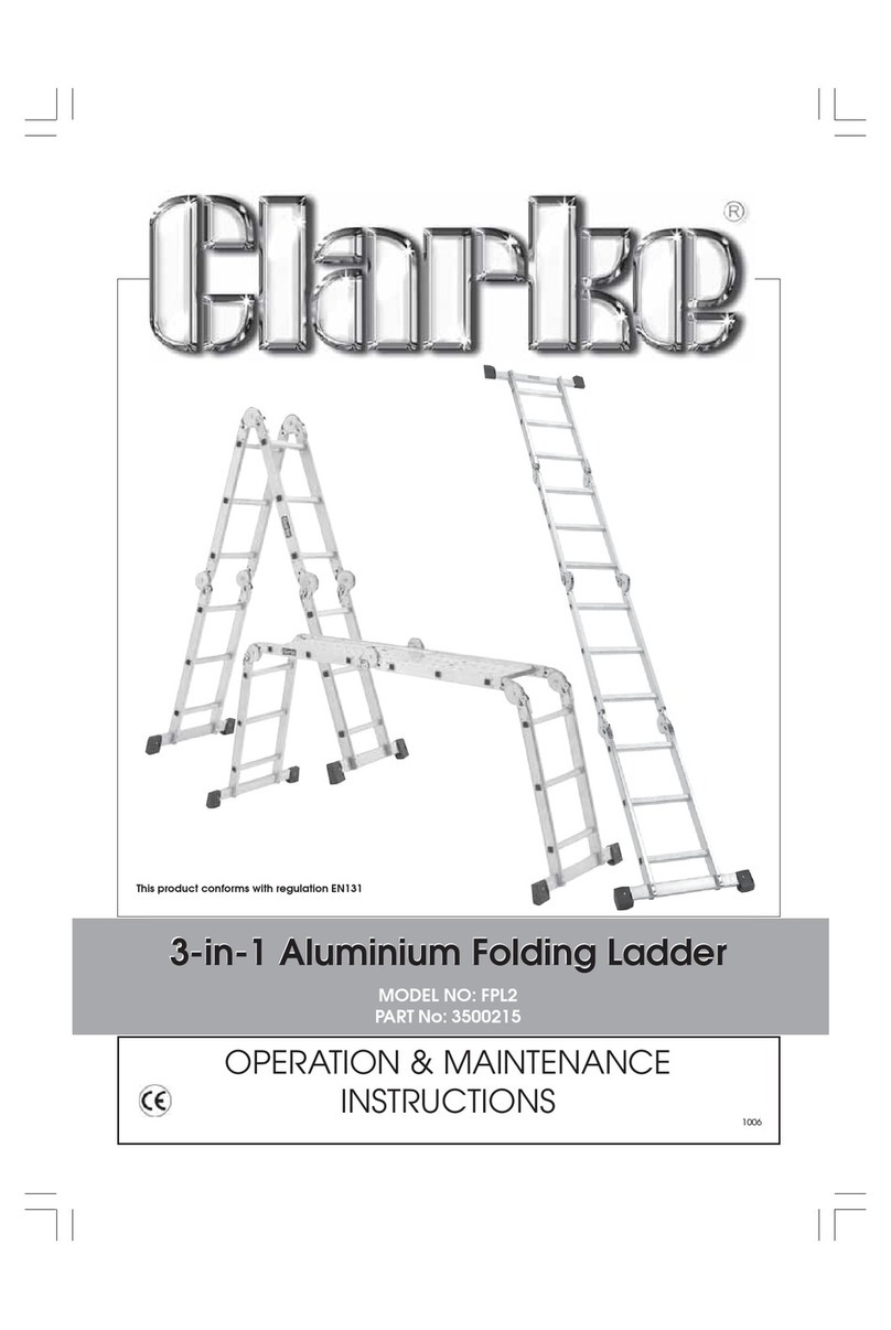 Clarke FPL2 Operation & maintenance instructions