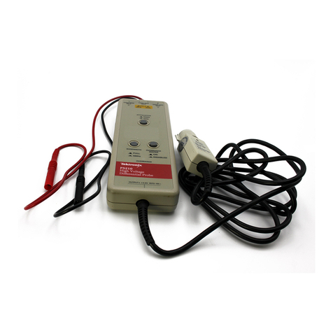 Tektronix P5210 User manual