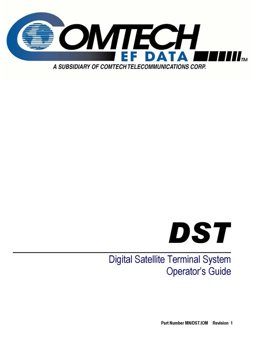 Comtech EF Data DST Operator's guide