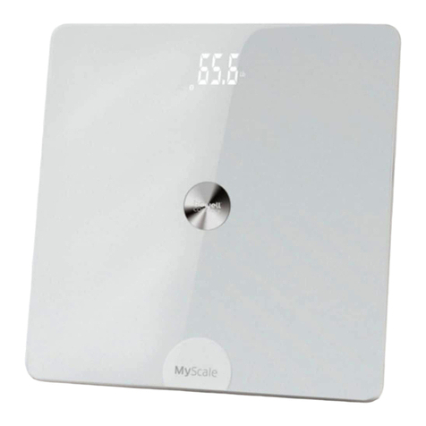 bewell connect MyScale Initial BW-SC3W User manual bewell connect MyScale Initial BW-SC3W User manual