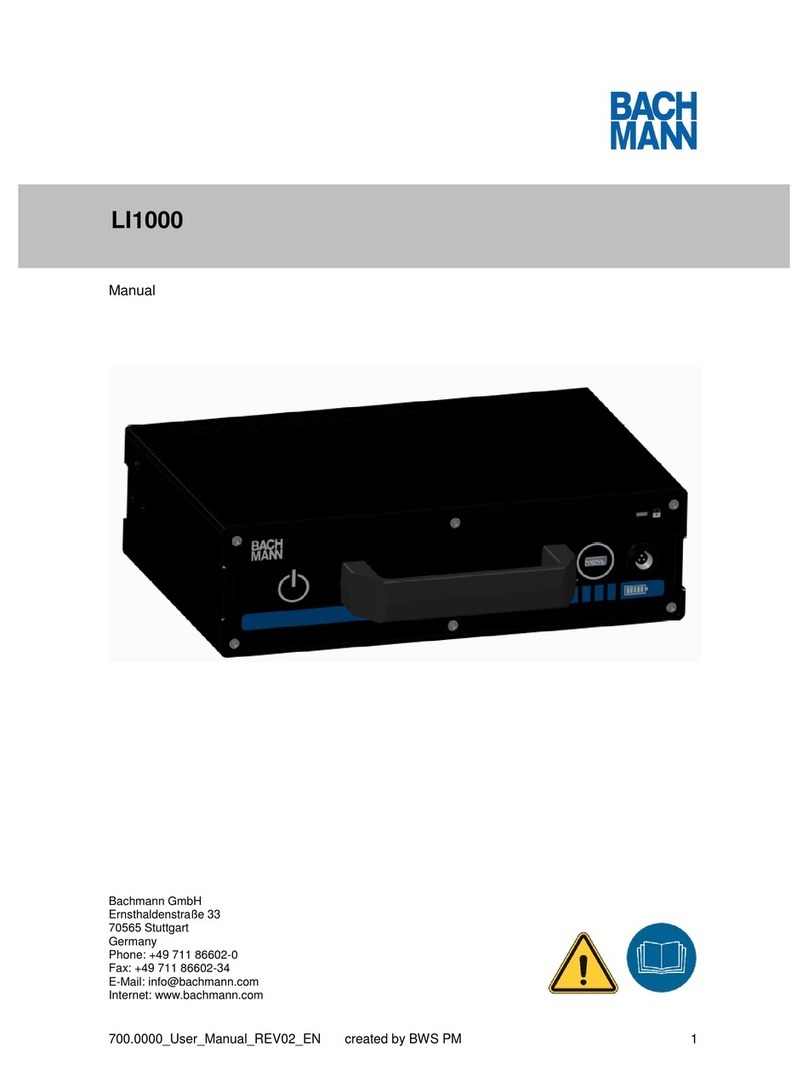 Bachmann LI1000 manual