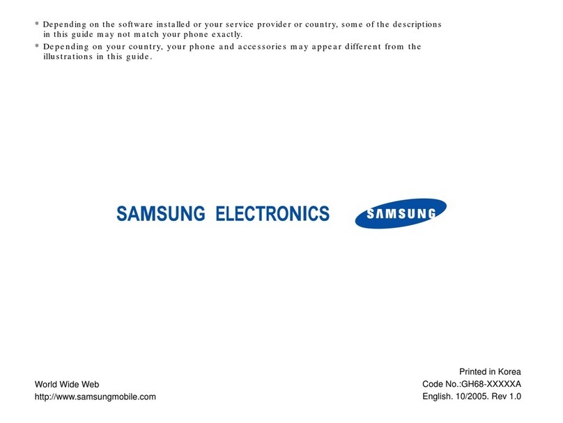 Samsung SGH-Z510 user guide