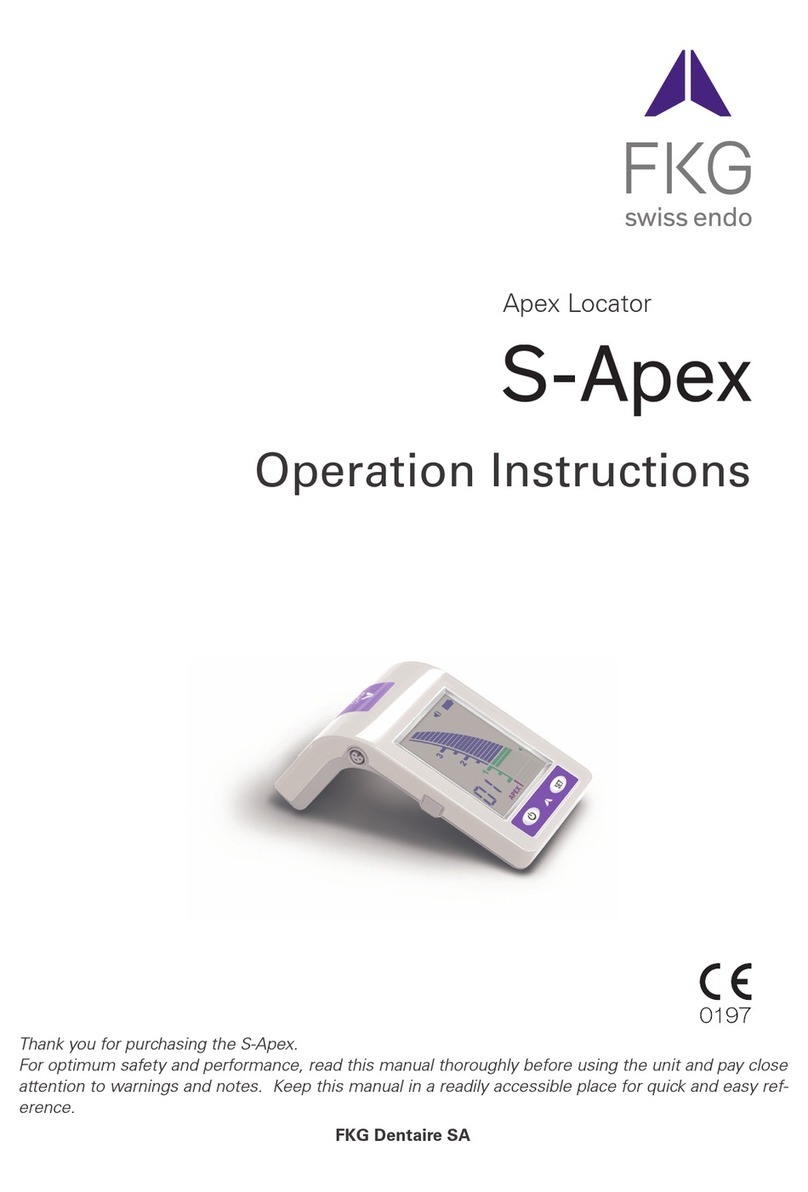 FKG S-Apex User manual