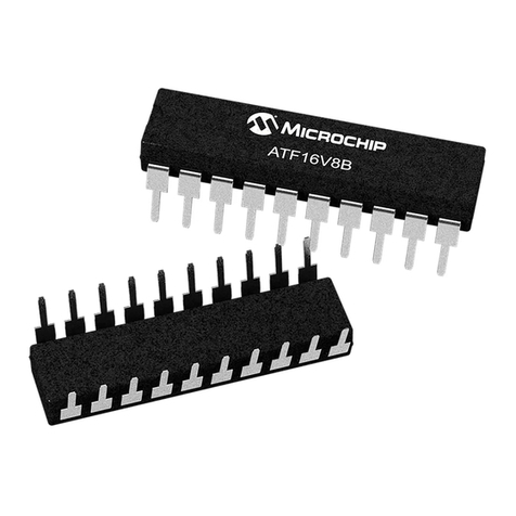 Atmel ATF16V8B User manual