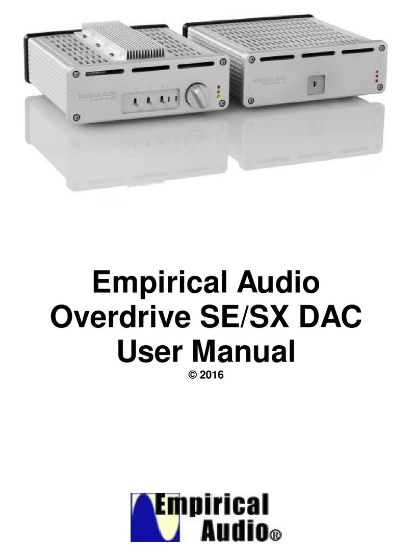 Empirical Audio Overdrive SE user manual