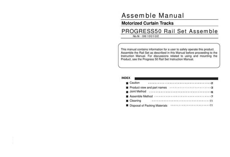 TOSO PROGRESS50 Assemble manual