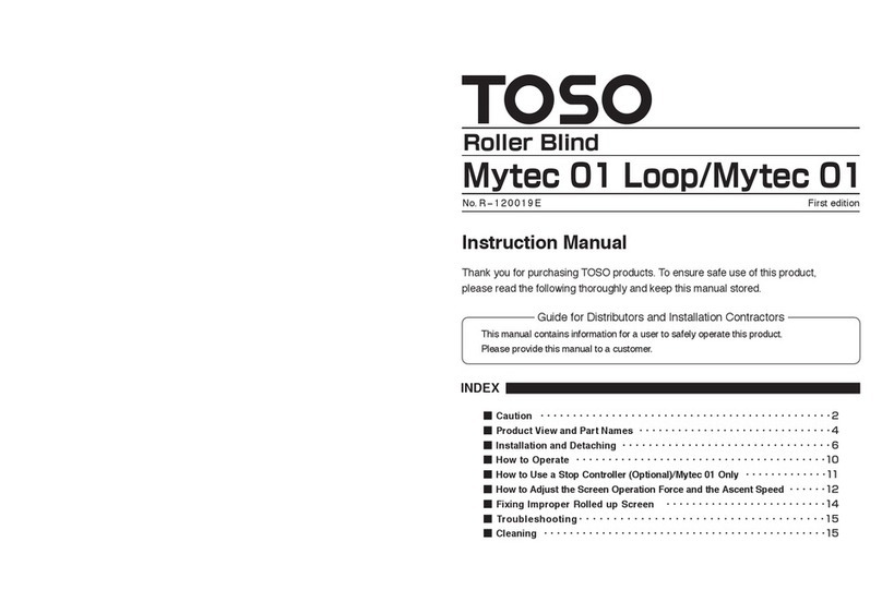 TOSO Mytec 01 Loop Double Type User manual