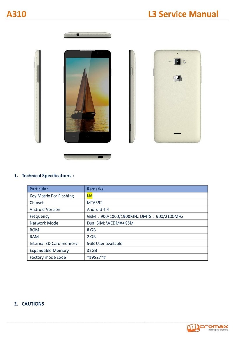 Micromax A310 User manual