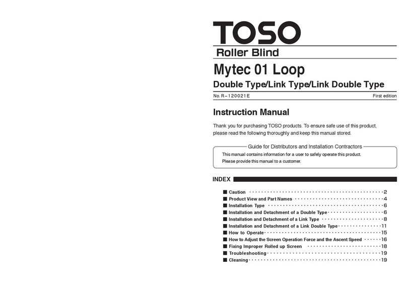 TOSO Mytec 01 Loop Double Type User manual