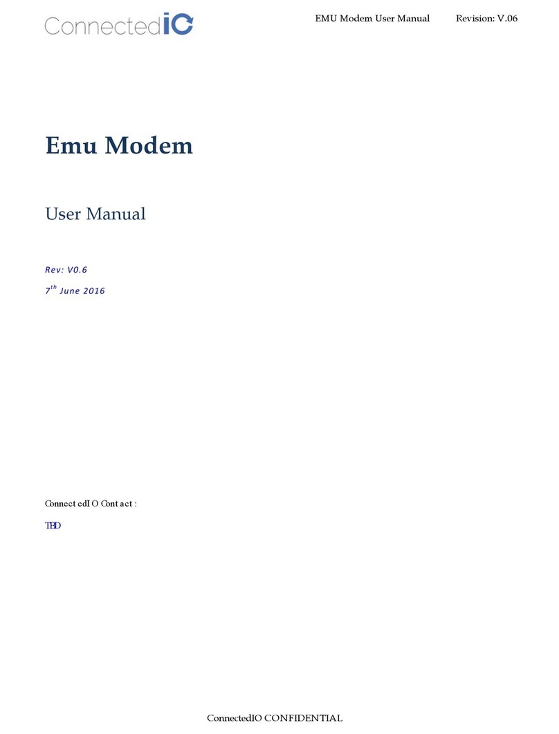 Connected IO Emu EM1000T-NA User manual
