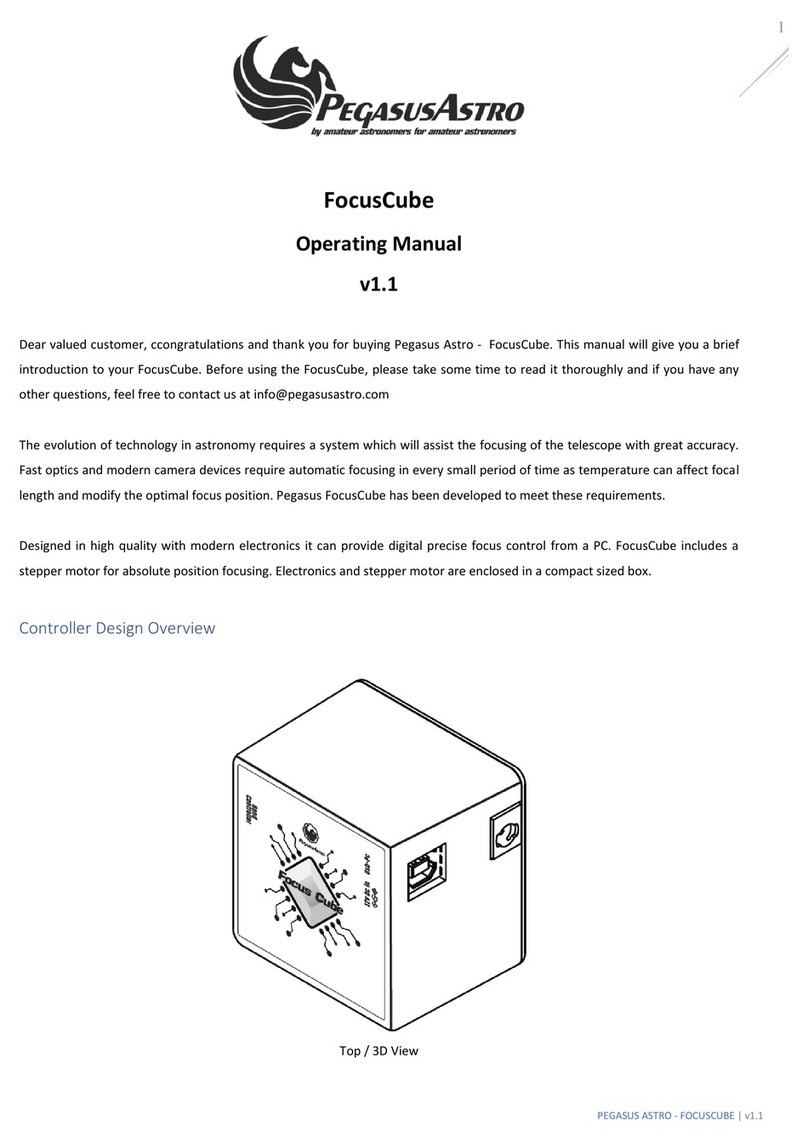 Pegasus Astro FocusCube operating manual