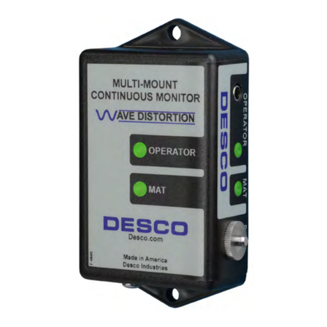 Desco 19651 Installation, operation and maintenance