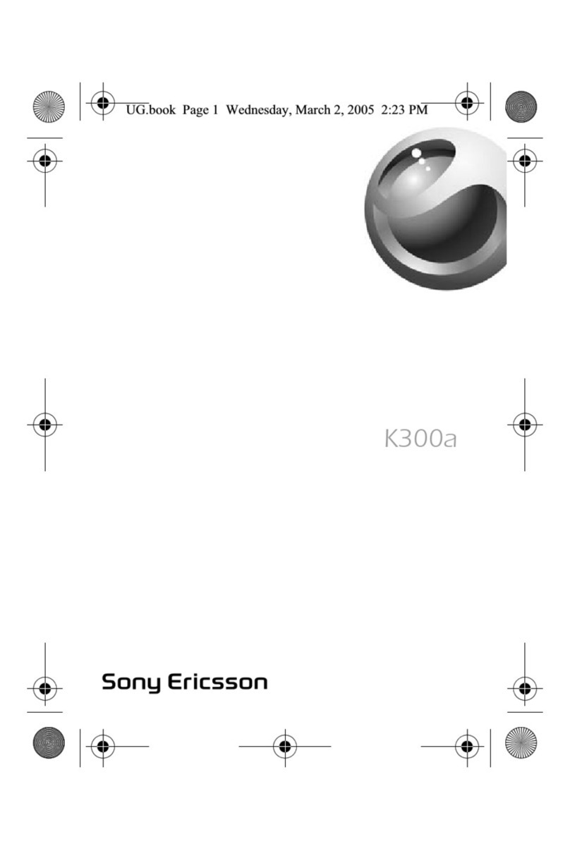 Sony Ericsson K300a User manual