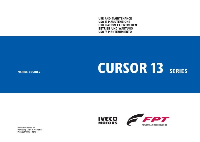 Iveco Motors Cursor 13 Series Use and maintenance