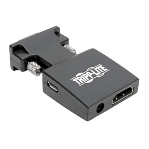 Tripp Lite P131-000-A-DISP quick start guide Tripp Lite P131-000-A-DISP quick start guide
