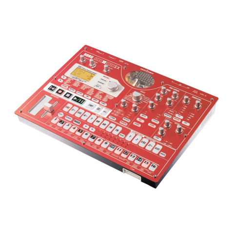 Korg Electribe SX ESX-1SD User manual