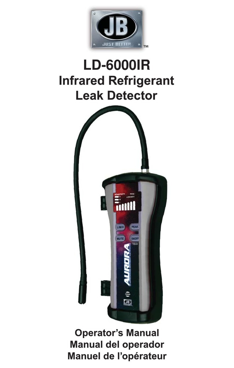 JB INDUSTRIES LD-6000IR Operator's manual
