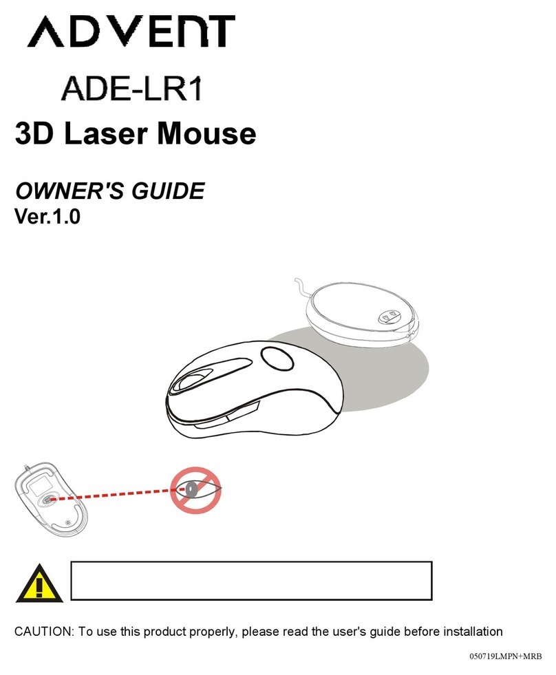 Advent ADE-LR1 User manual
